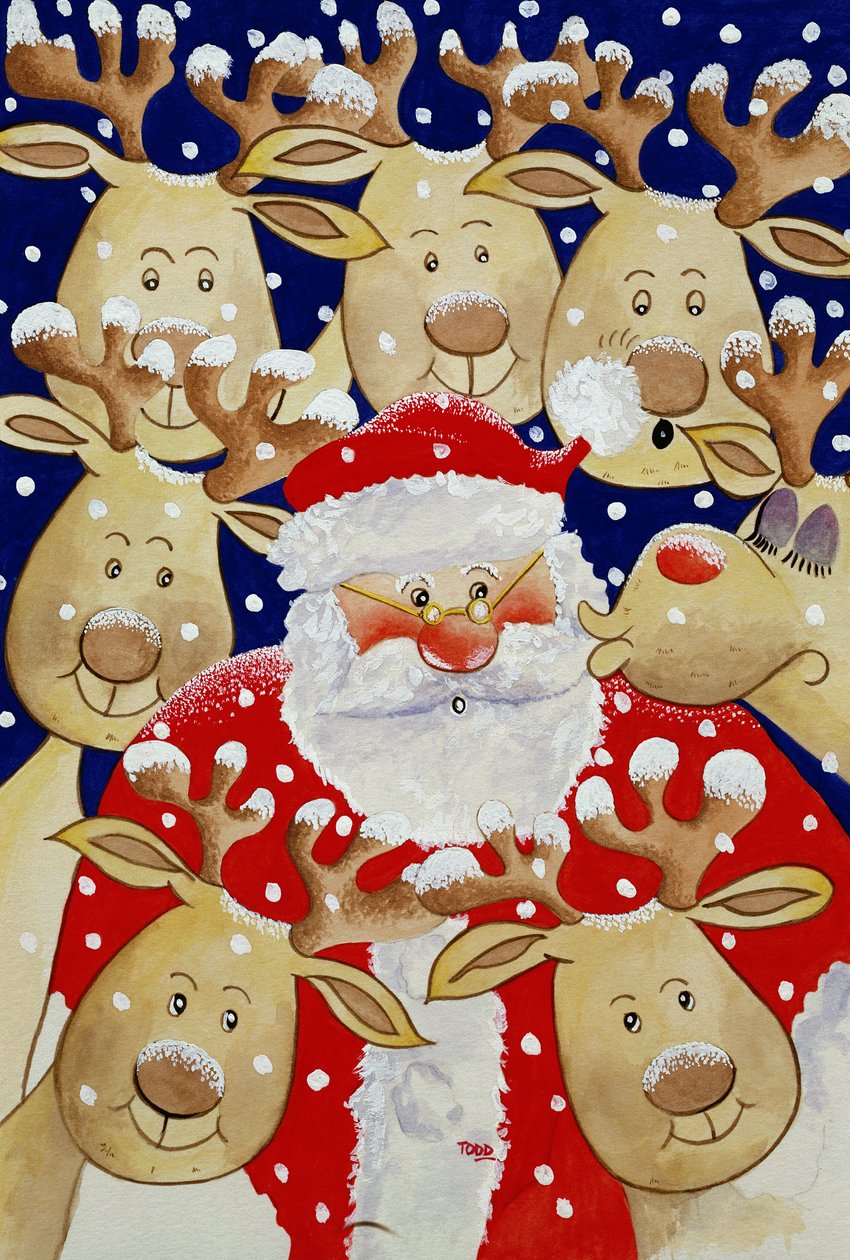 Kiss for Santa, 1997 (wc no papel) de Tony Todd