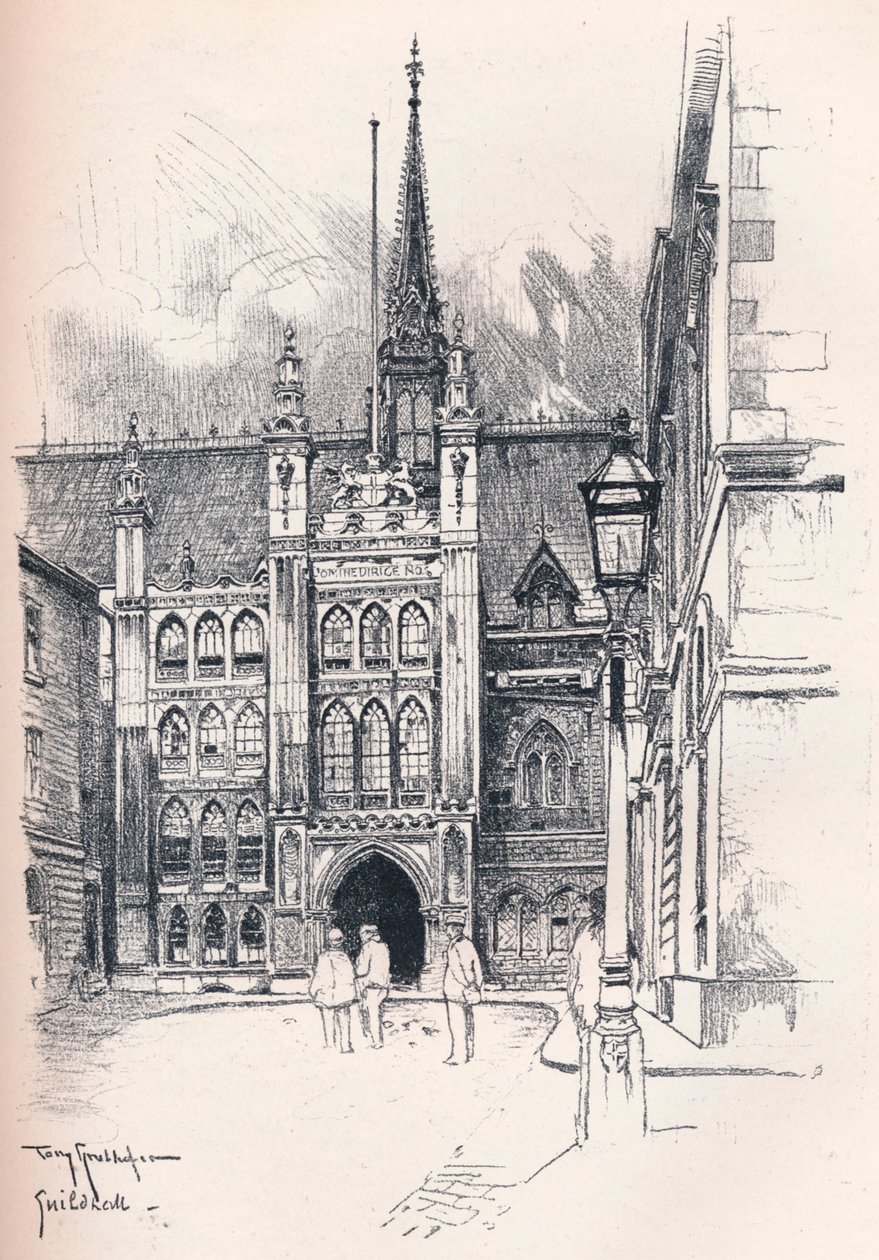 Guildhall, c1902 de Tony Grubhofer