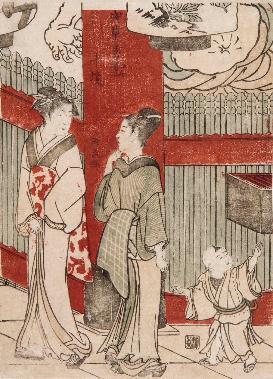 Xilogravura de Torii Kiyonaga
