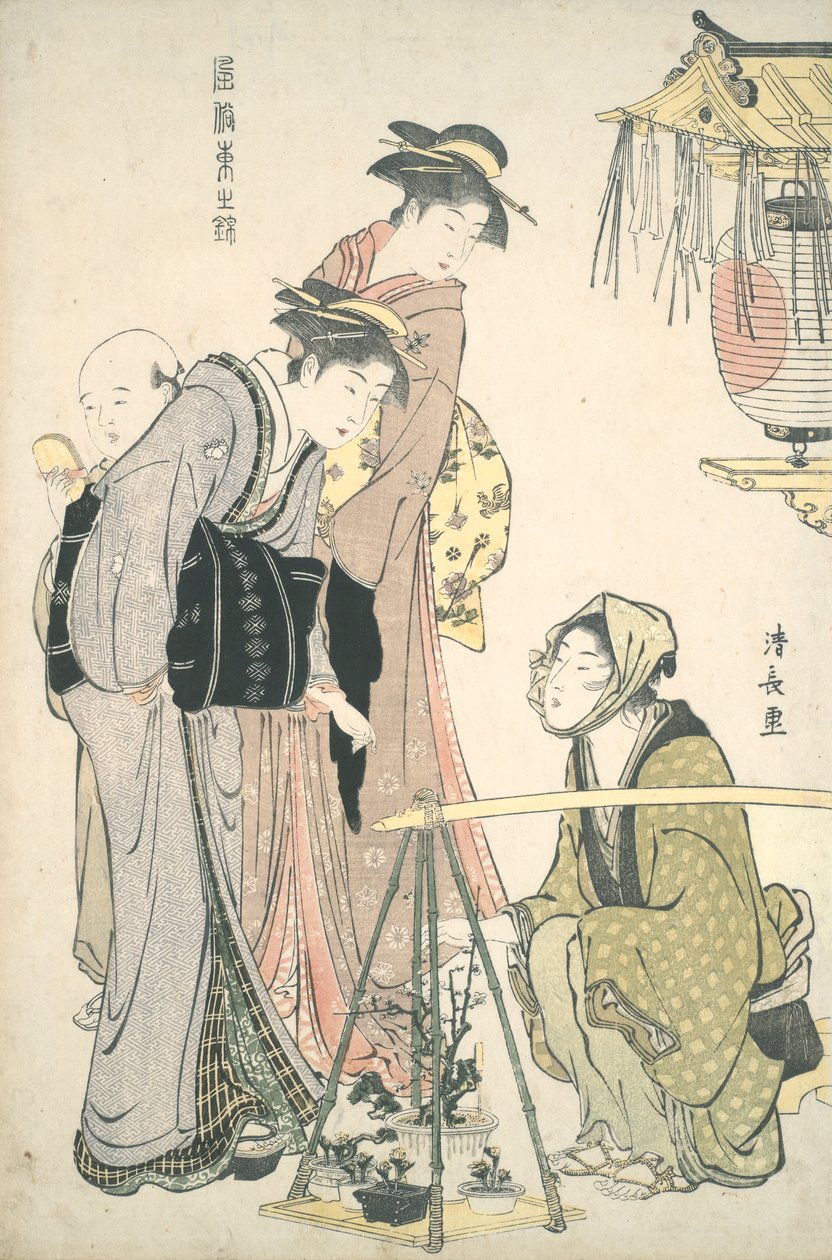 Compra de plantas em vaso: Brocadas do Oriente de Torii Kiyonaga