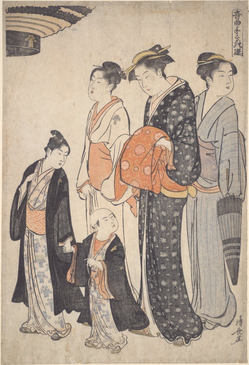 De Passatempos Musicais de Torii Kiyonaga