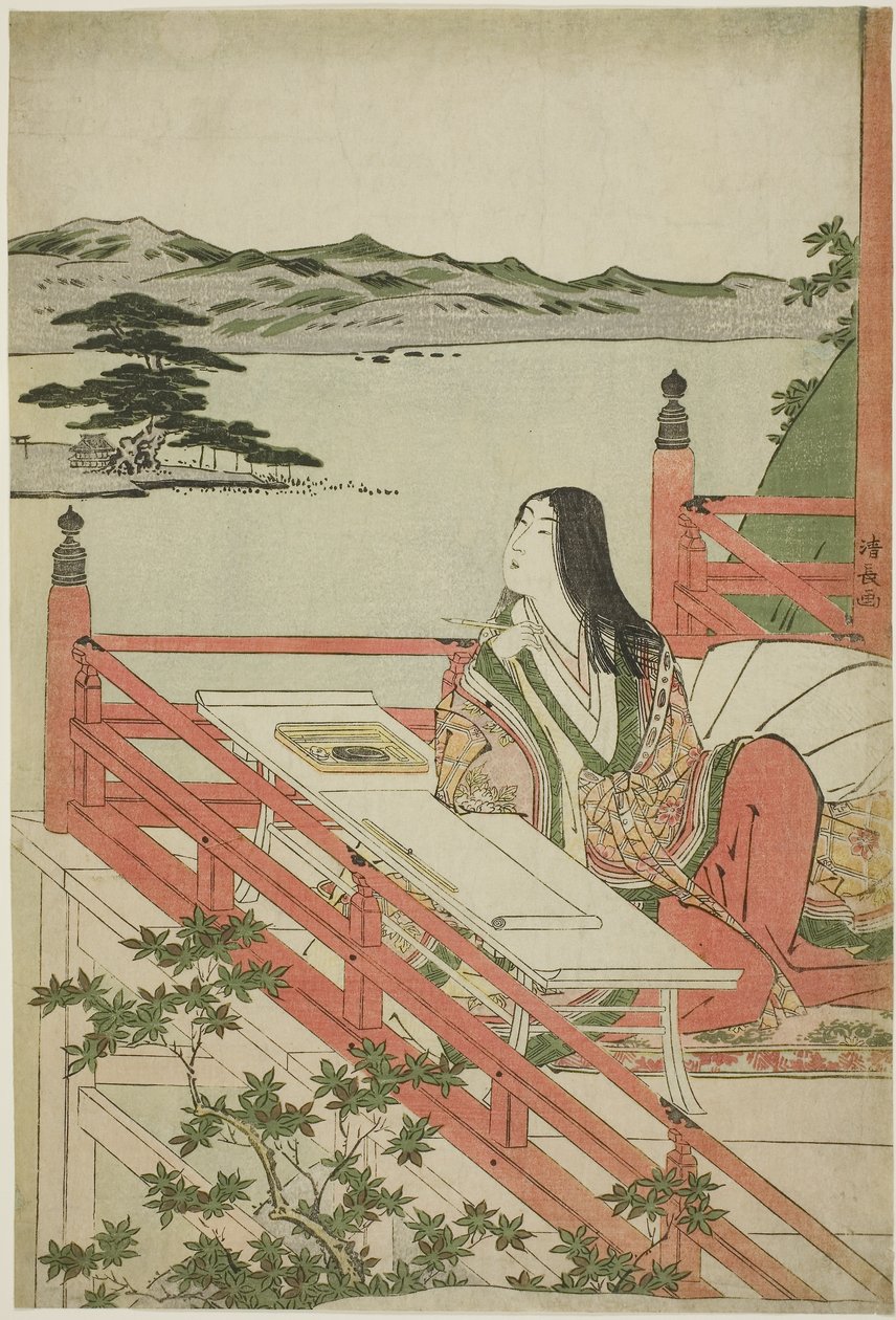 Murasaki Shikibu, 1779 1789 de Torii Kiyonaga