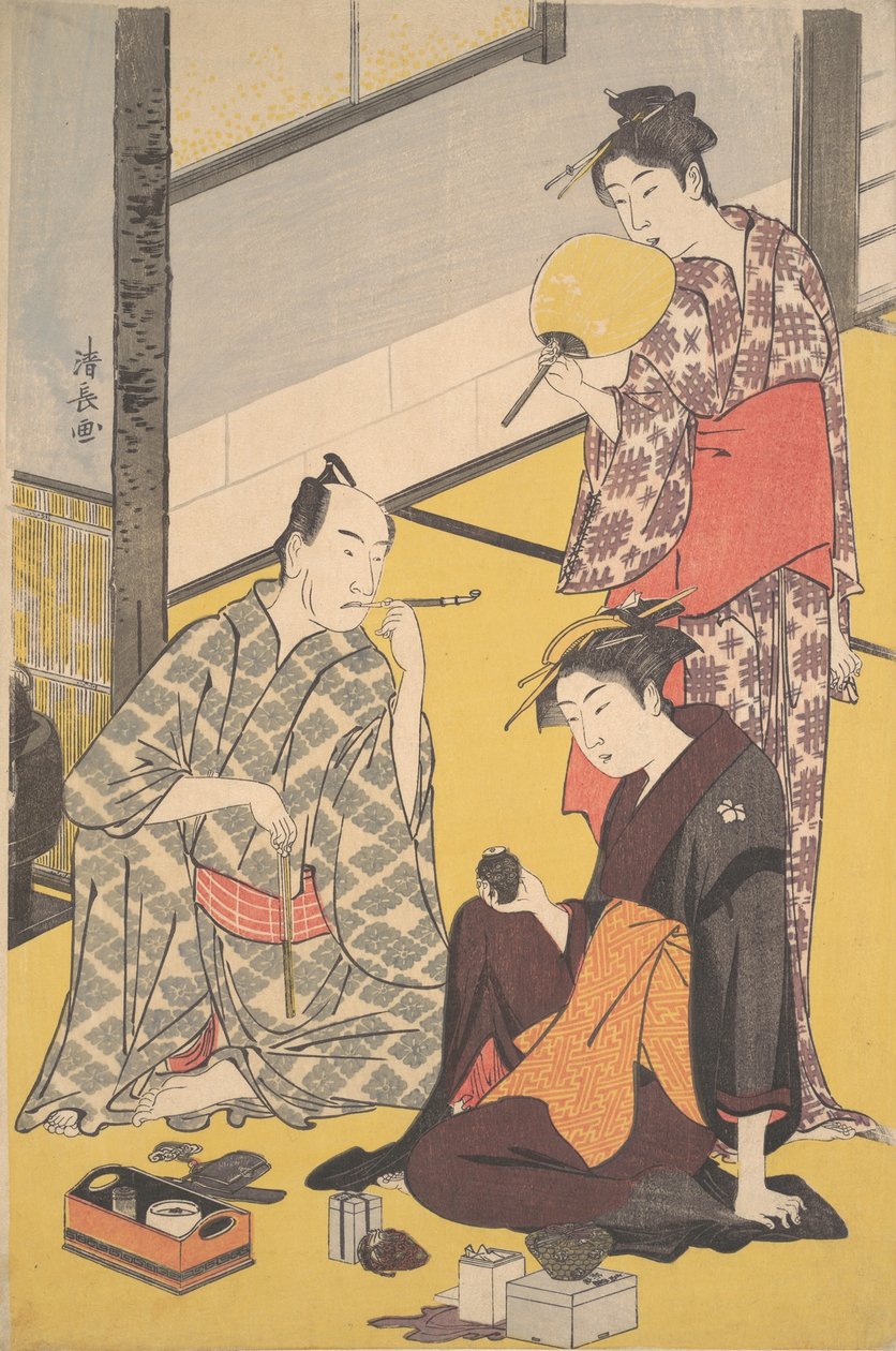 O Ator Kabuki Matsumoto Koshiro IV, ca. 1783. de Torii Kiyonaga
