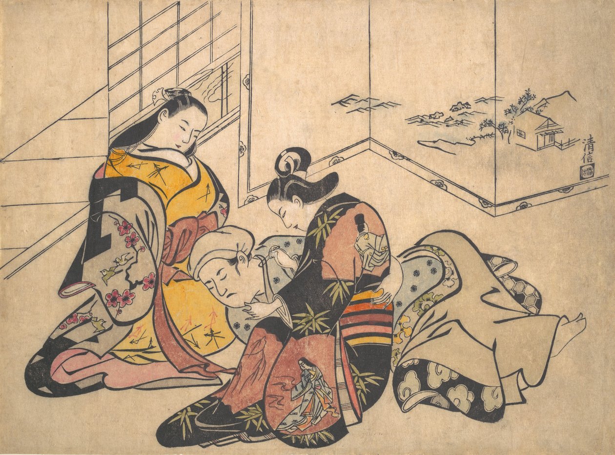 Impresso, 1703. de Torii Kiyonobu I