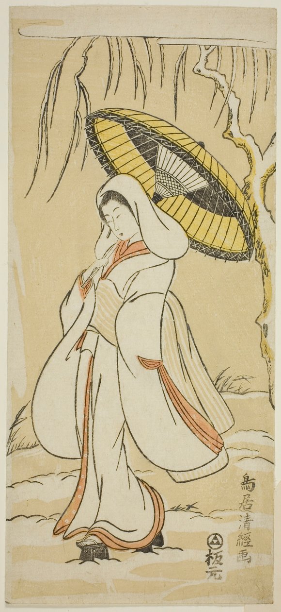 A Donzela Garça de Torii Kiyotsune