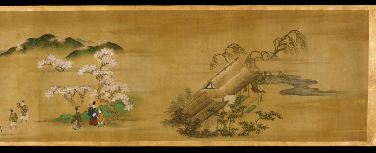 Paisagens das Quatro Estações, período Edo, século XVII. de Tosa Mitsuoki