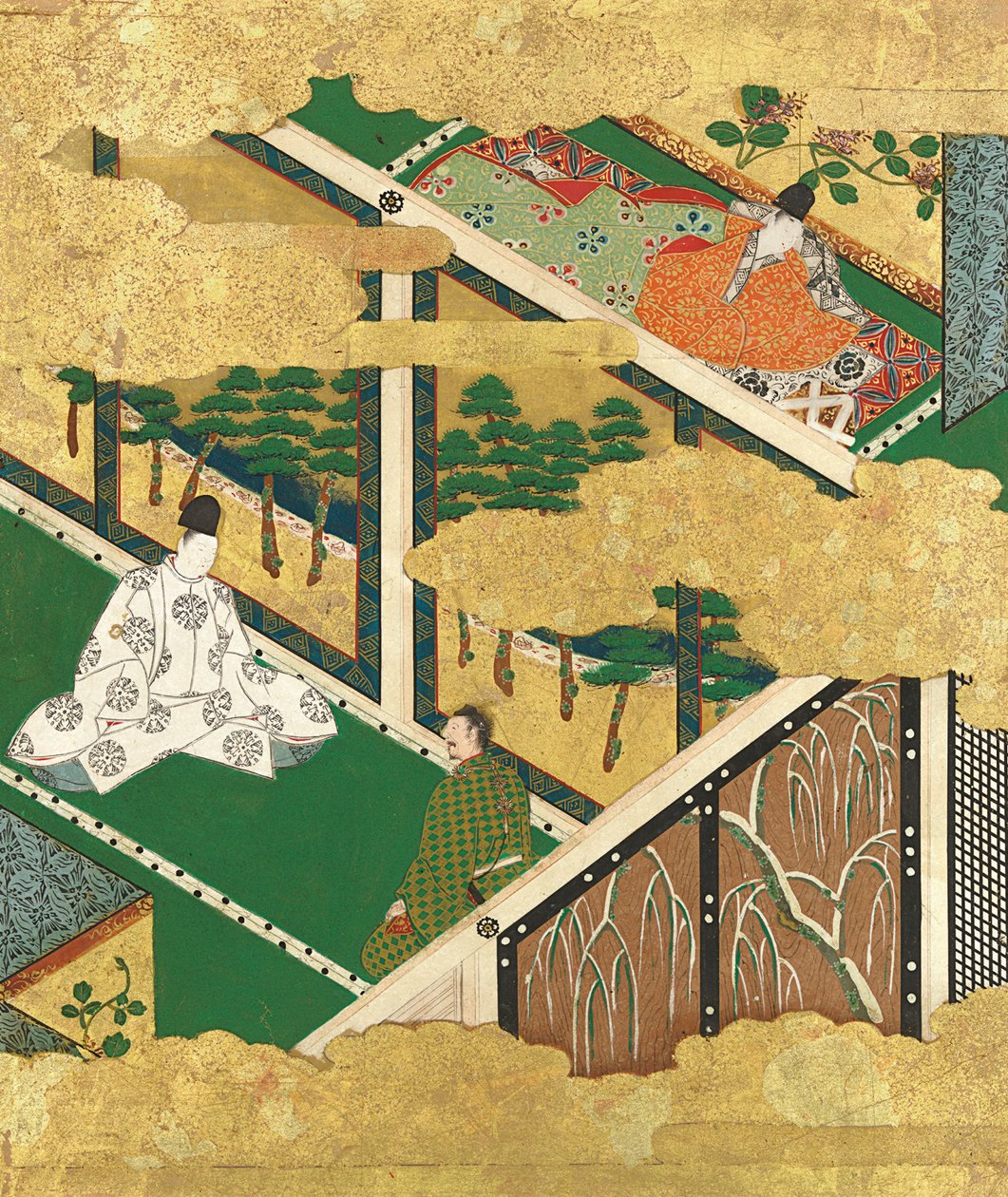 O carvalho Kashiwagi, final do século XVI e início do século XVII. de Tosa Mitsuyoshi
