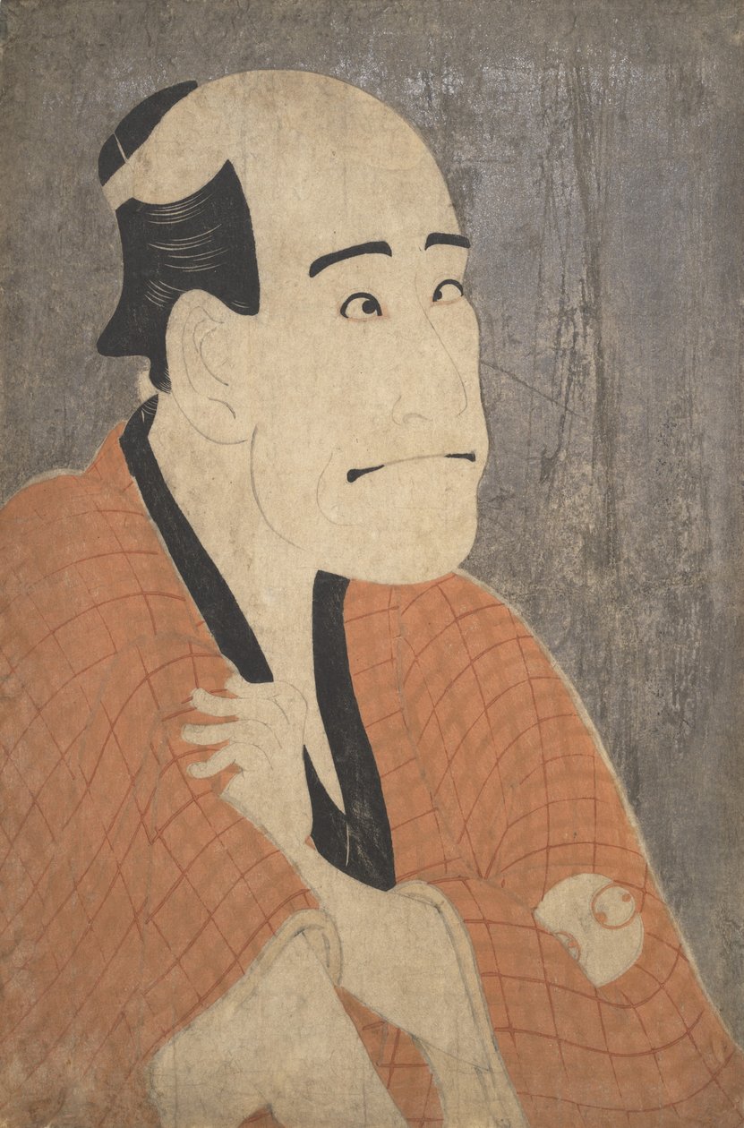 Arashi Ryuzo Doctor Como Membro da Base Ishibe Kin Te Py Hana Ayame Bunroku Soga, 1794. , 1794. de Toshusai Sharaku