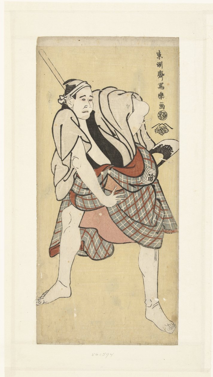 Retrato de Ichikawa Tomiemon de Toshusai Sharaku