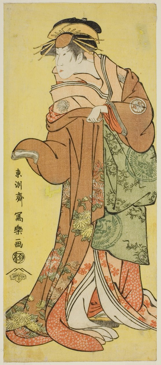 Segawa Kiku no Onna de Toshusai Sharaku