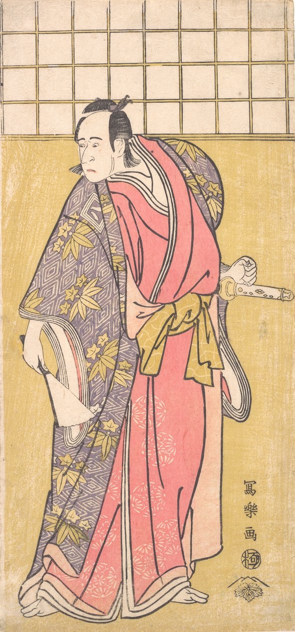 O ator Ichikawa Yaozo III, ca. 1794. de Toshusai Sharaku