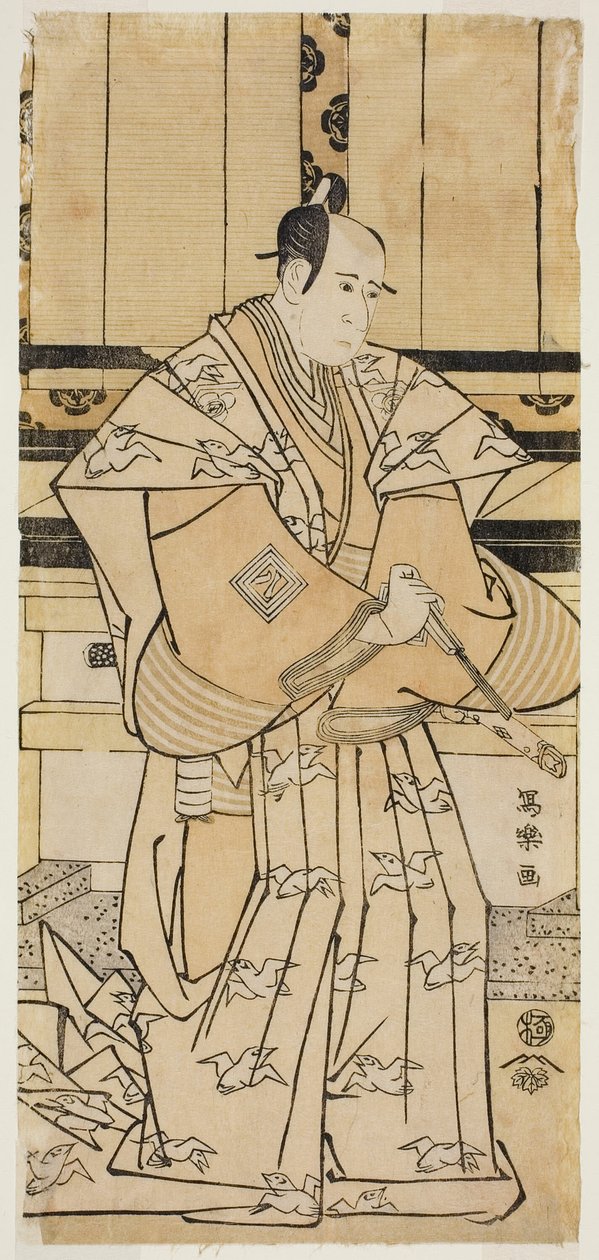 Equipe Ichikawa Yaozogano Juro Sukenari de Toshusai Sharaku