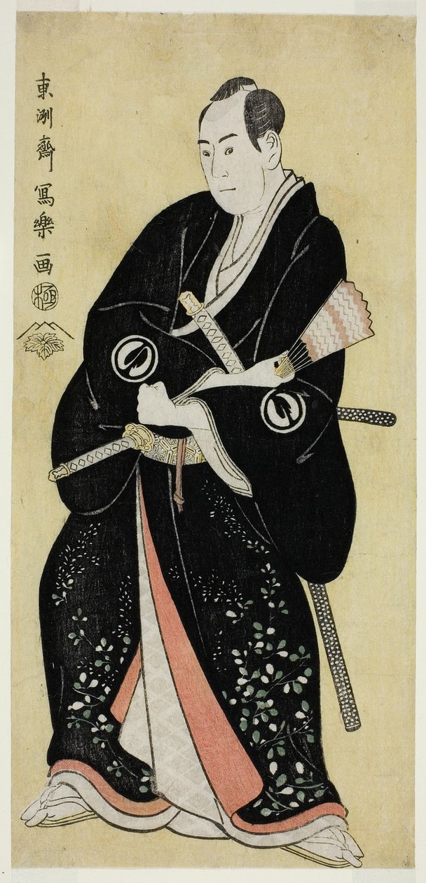 Chá c e r Sawamura Sojuro Good As Nagoya Sanza Motoharu (Sandai-me Sawamura Sojuro Nagoya Sanza Motoharu) de Toshusai Sharaku