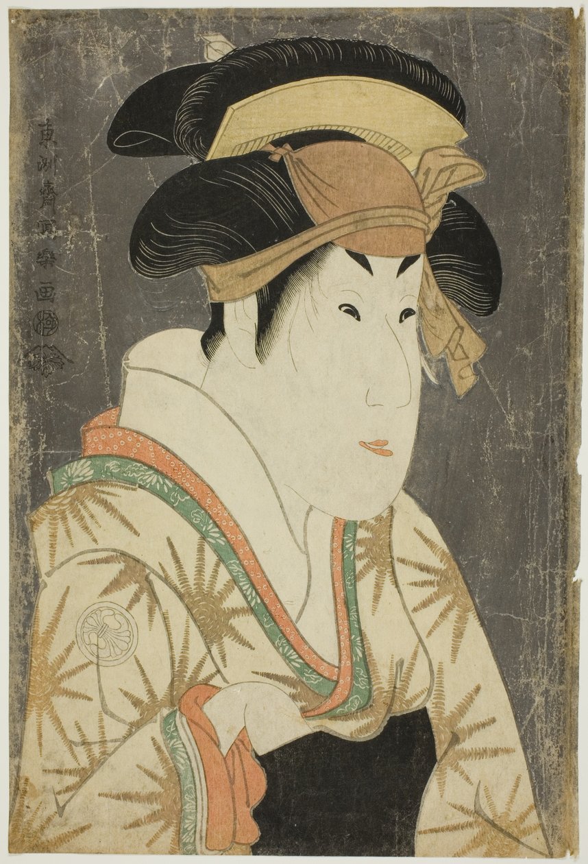 Tee c e r Segawa Kiku no Onna Good As s Não pressione, esposa de Tanabe de Toshusai Sharaku