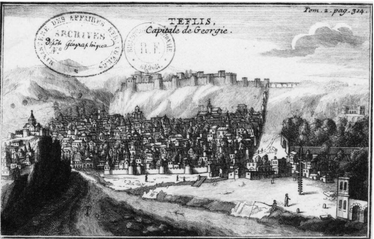 Tournefort. Teflis, capital da Geórgia de Tournefort