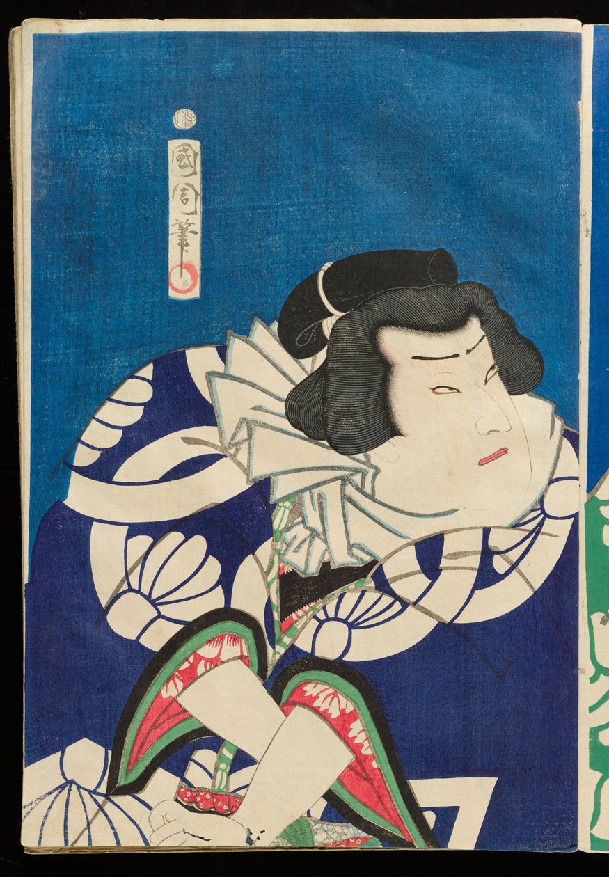 Beliebte Säulen des Frühlings-Sumo-Turniers de Toyohara Kunichika