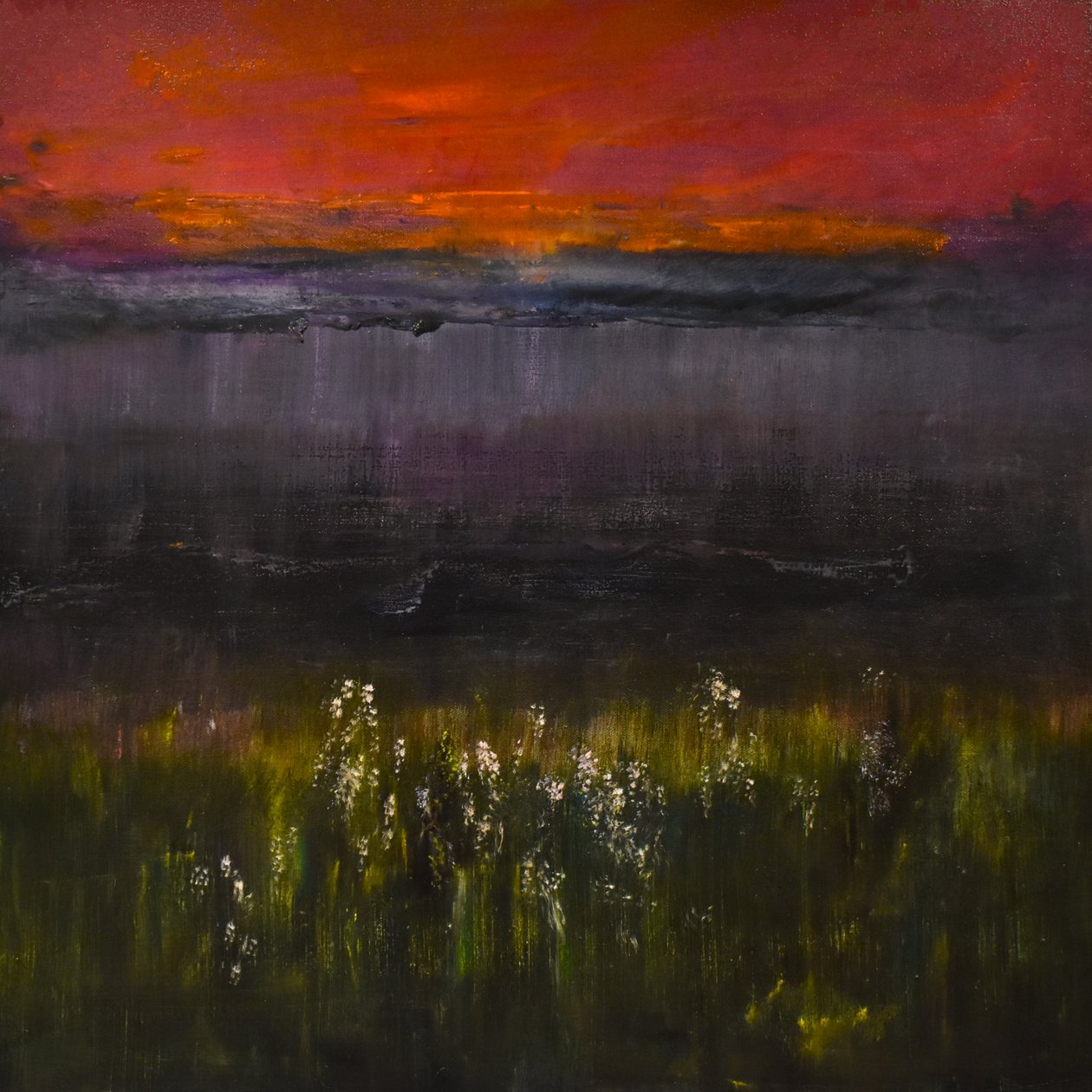 Eventide 2, 2017 (óleo sobre tela) de Tracy Lambros