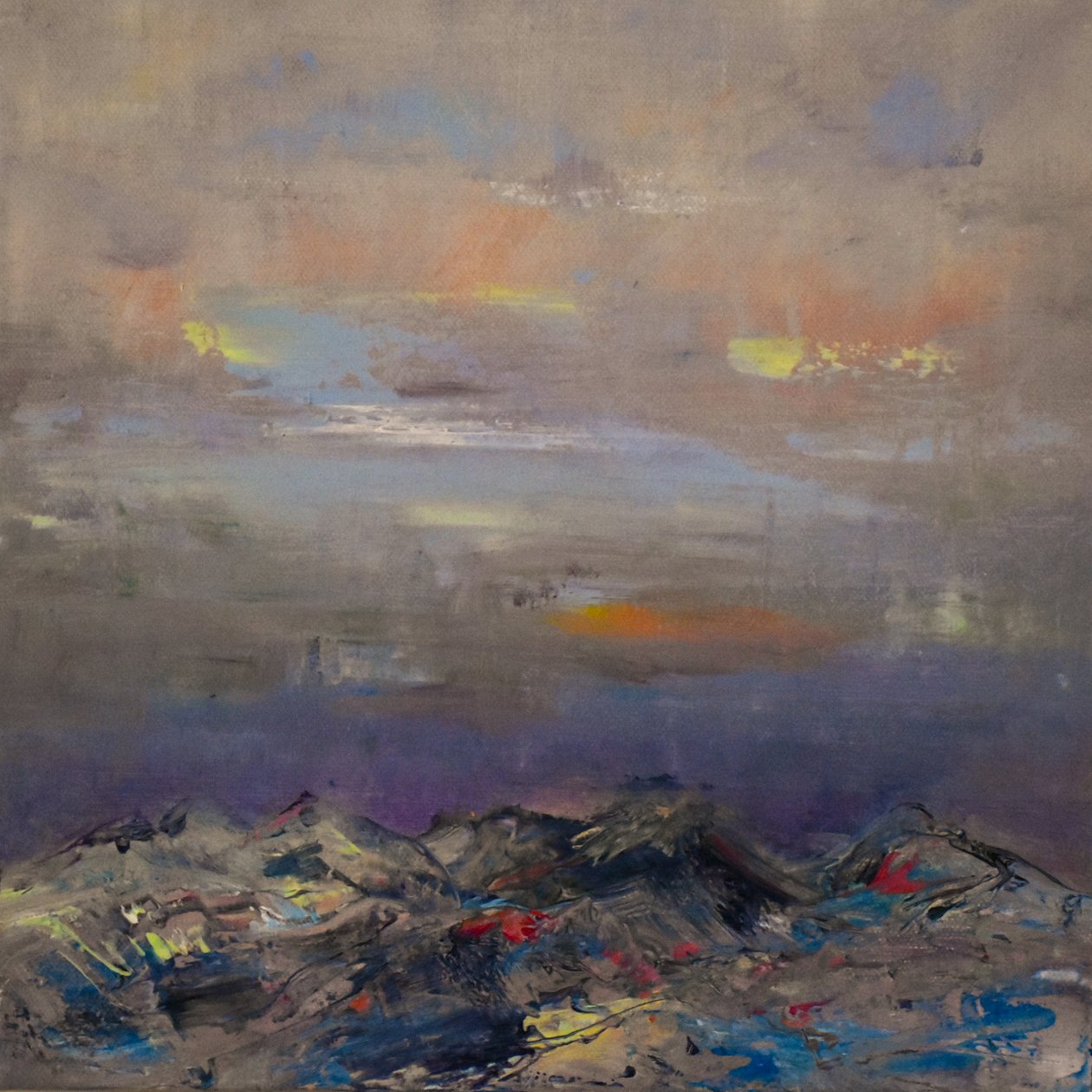 Ilha da Fantasia , 2018 (óleo sobre tela) de Tracy Lambros
