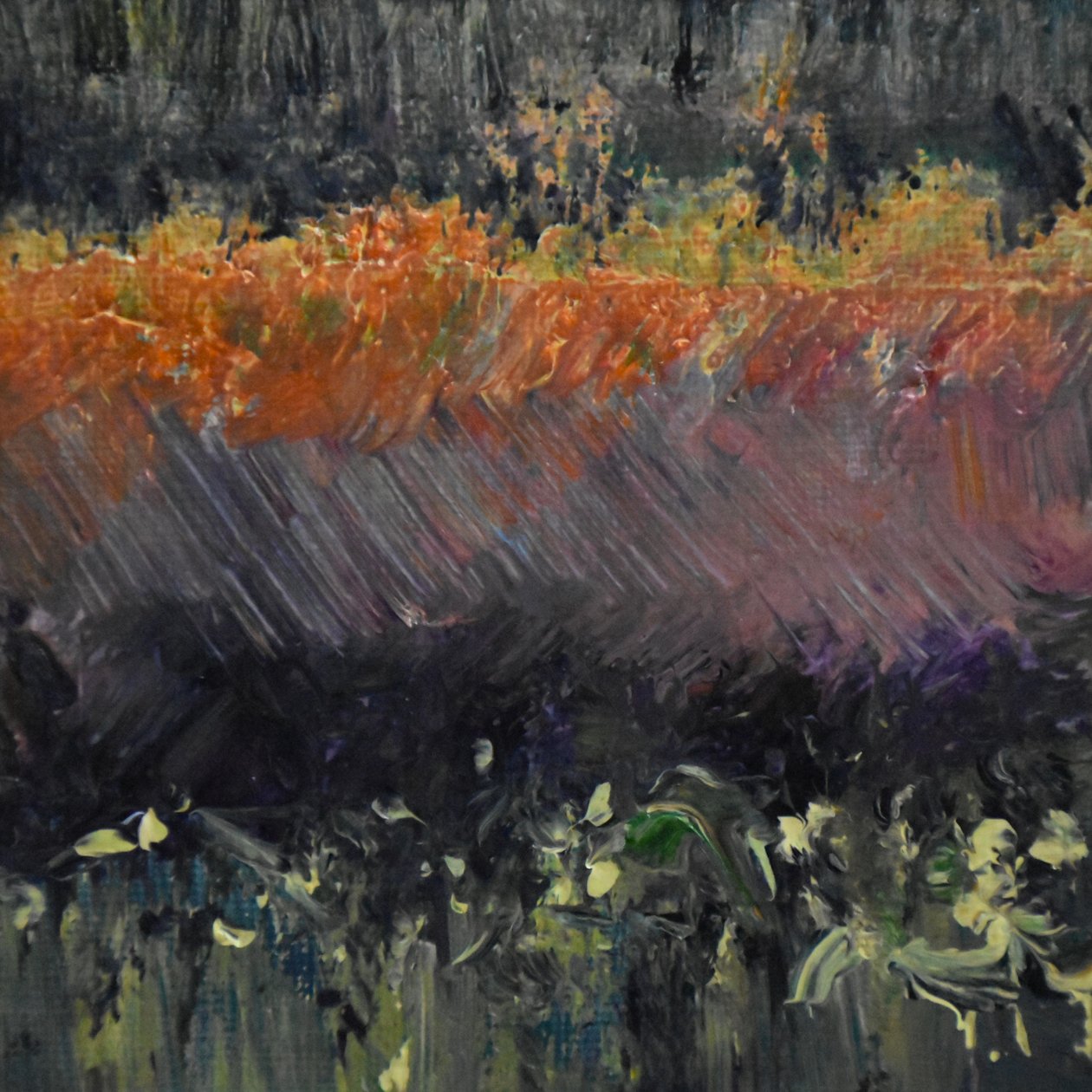 Flor da Noite 2, 2019 (óleo sobre tela) de Tracy Lambros