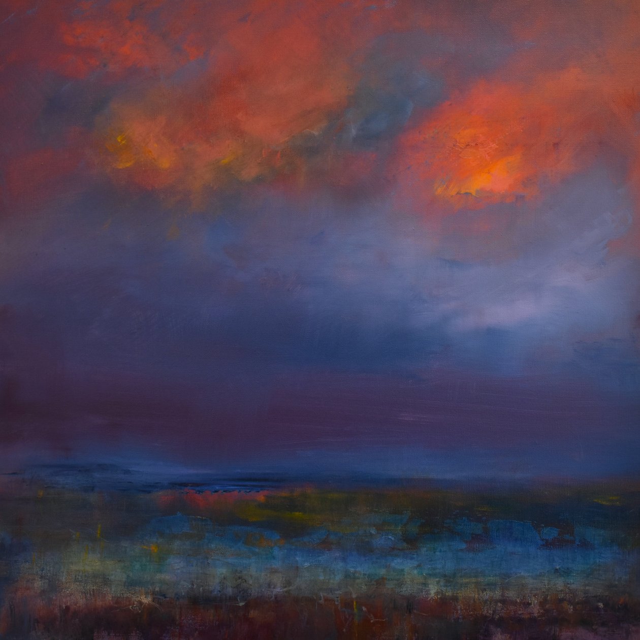Resplendor, 2019 (óleo sobre tela) de Tracy Lambros