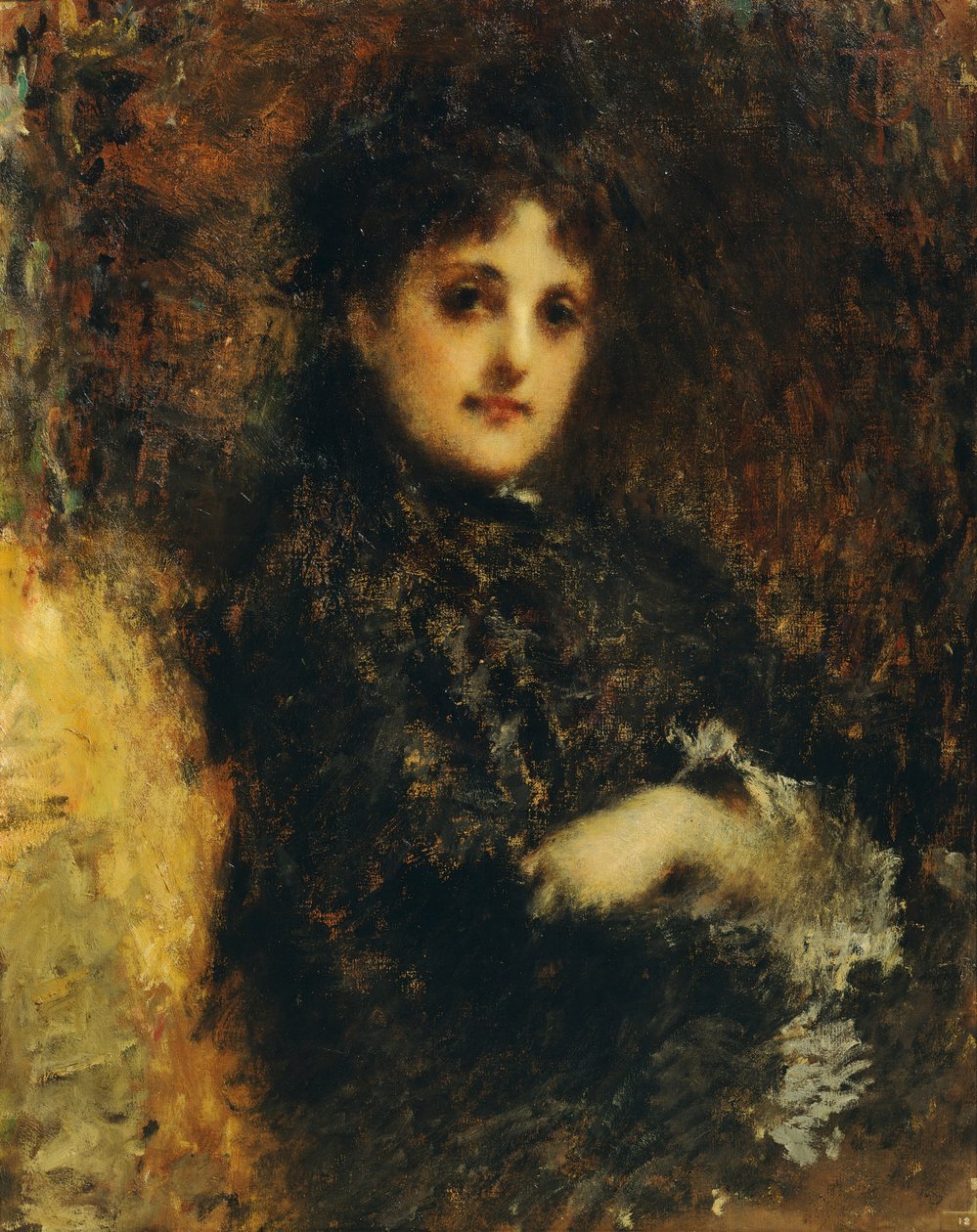 Retrato de Emma Ivon, de Tranquillo Cremona de Tranquillo Cremona