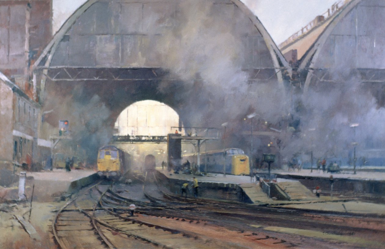 Estação Kings Cross de Trevor Chamberlain