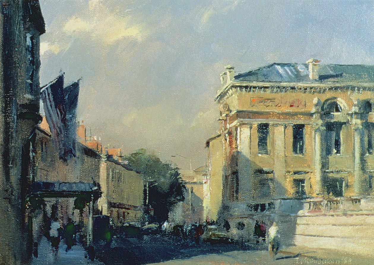 Manhã, Museu Ashmolean, 1984 de Trevor Chamberlain