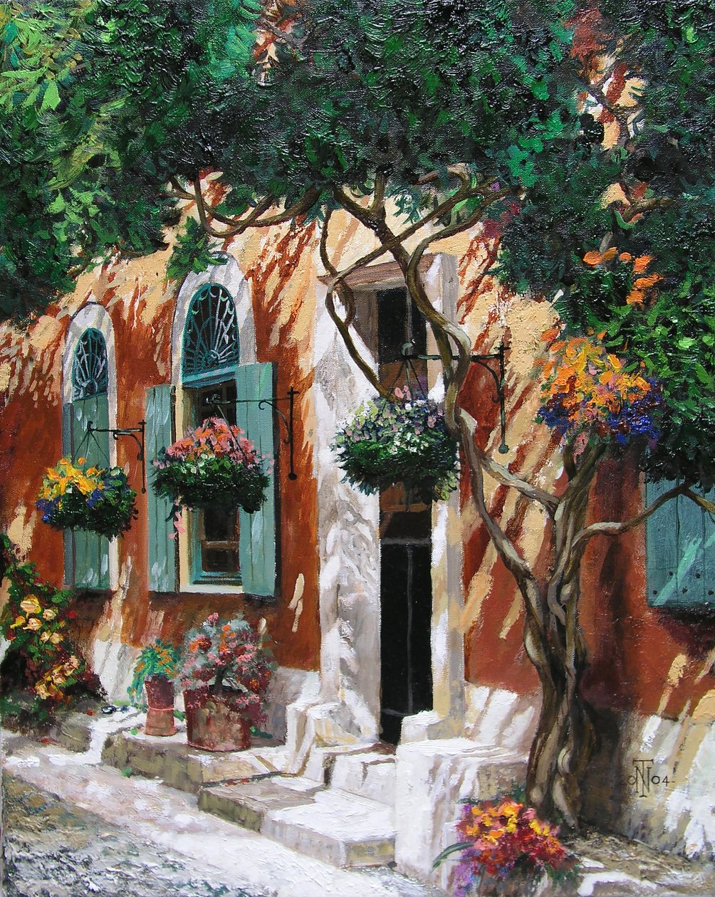 Portas e janelas, Pietrasanta, Toscana, 2000 de Trevor Neal