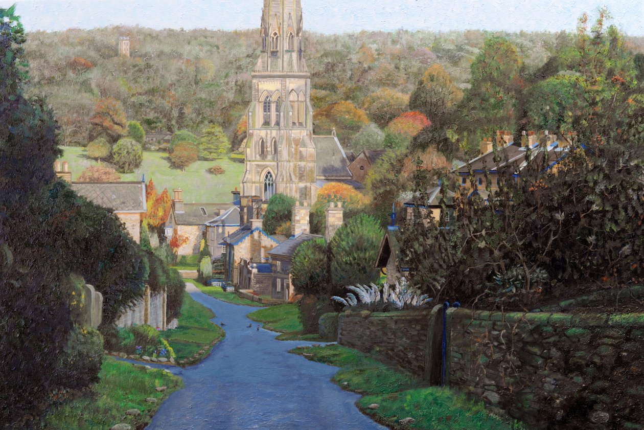 Edensor, Chatsworth Prak, Derbyshire, 2009 de Trevor Neal