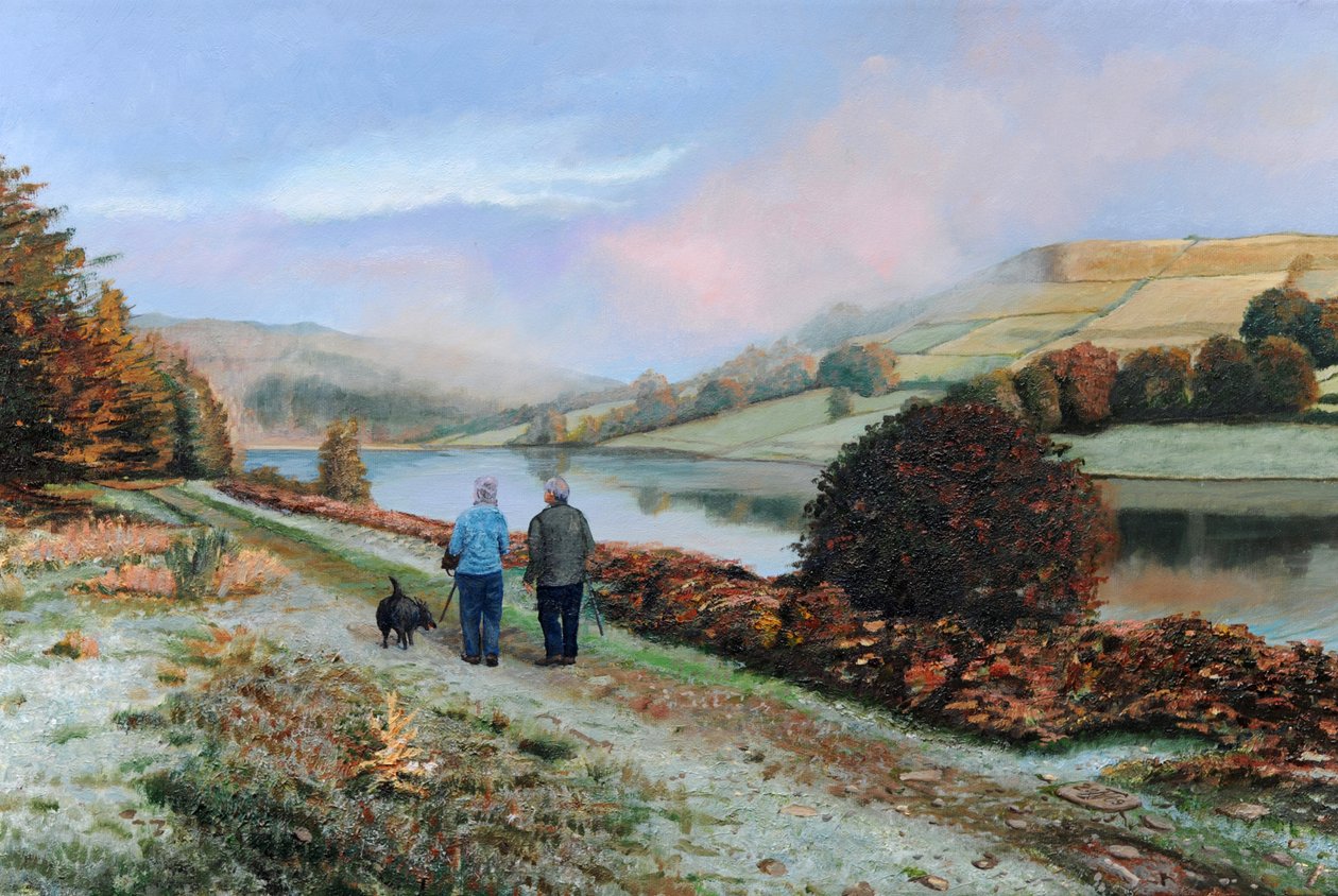 Reservatório de Ladybower, Derbyshire, 2009 de Trevor Neal