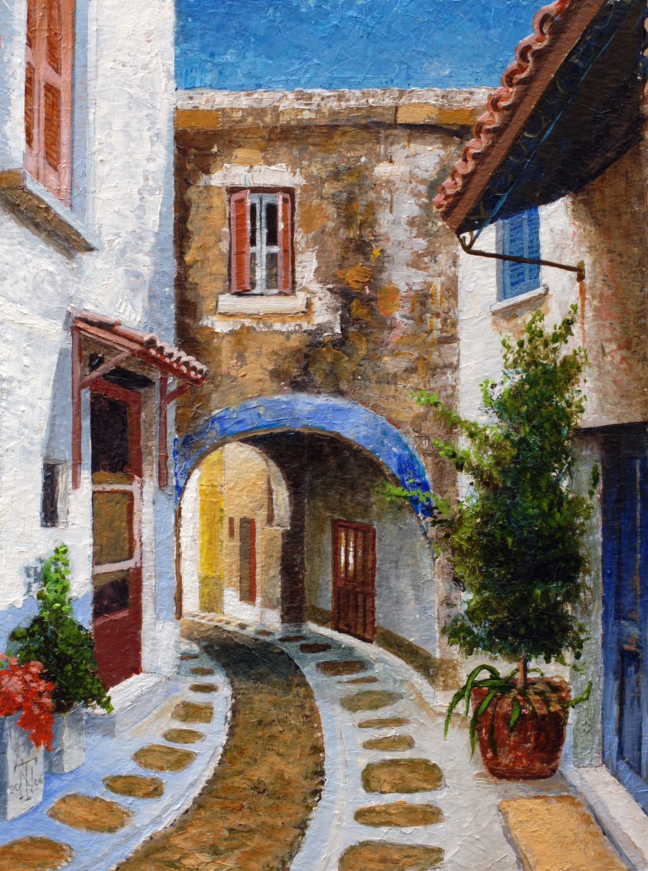 Lefkimi, Corfu, 2006 de Trevor Neal