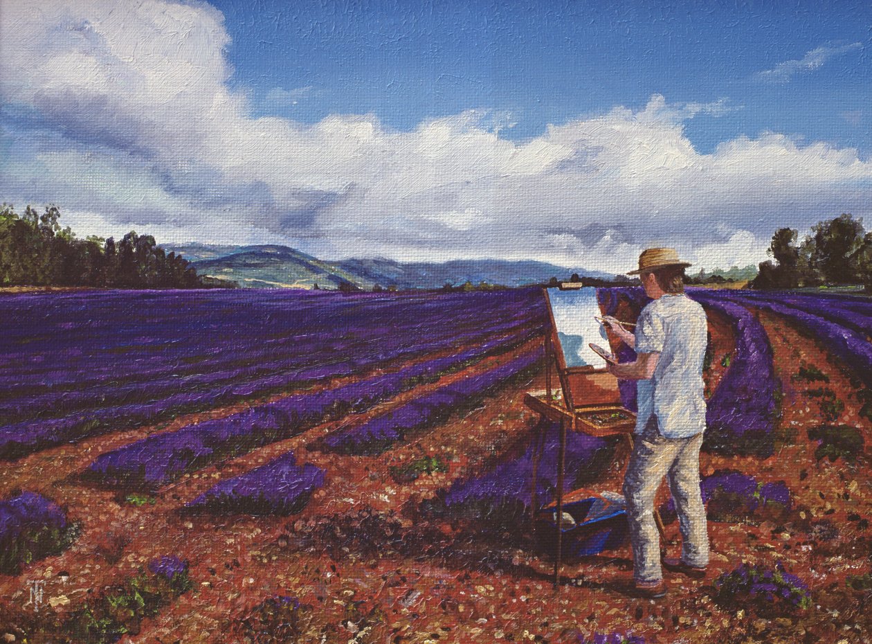 Pintor, Vaucluse, Provence, 1998 de Trevor Neal