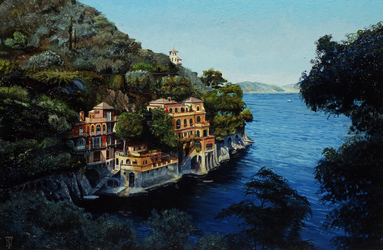 Villa, Portofino, do Hotel Picolo, Liguria, 1998 de Trevor Neal