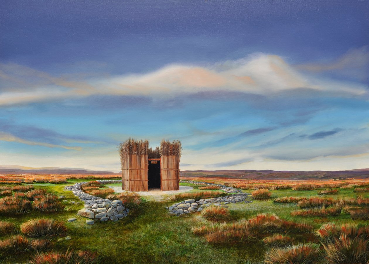 Bedouin Hut inDerbyshire, 2012 de Trevor Neal
