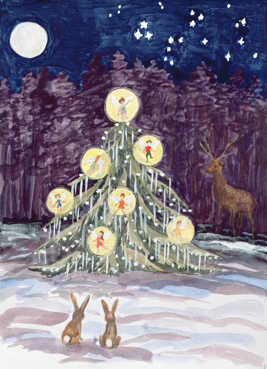 Árvore de natal de fadas de Trish Schreiber