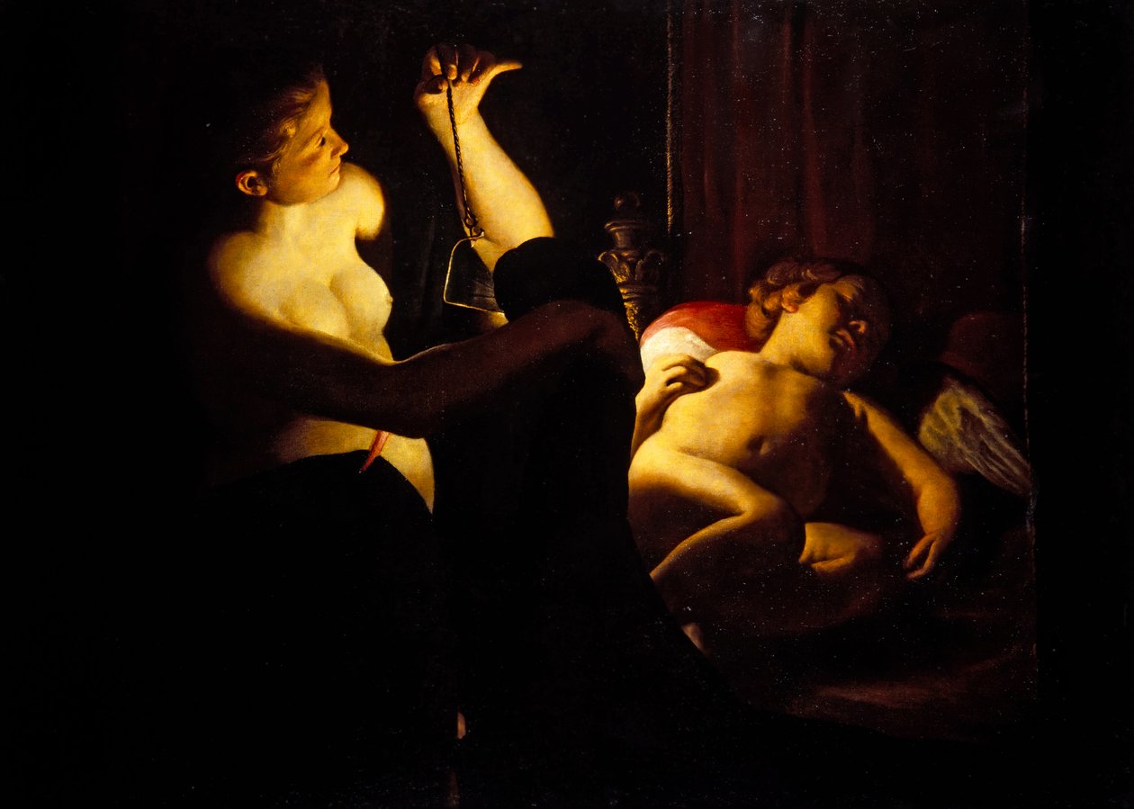 Cupido e Psique de Trophime Bigot