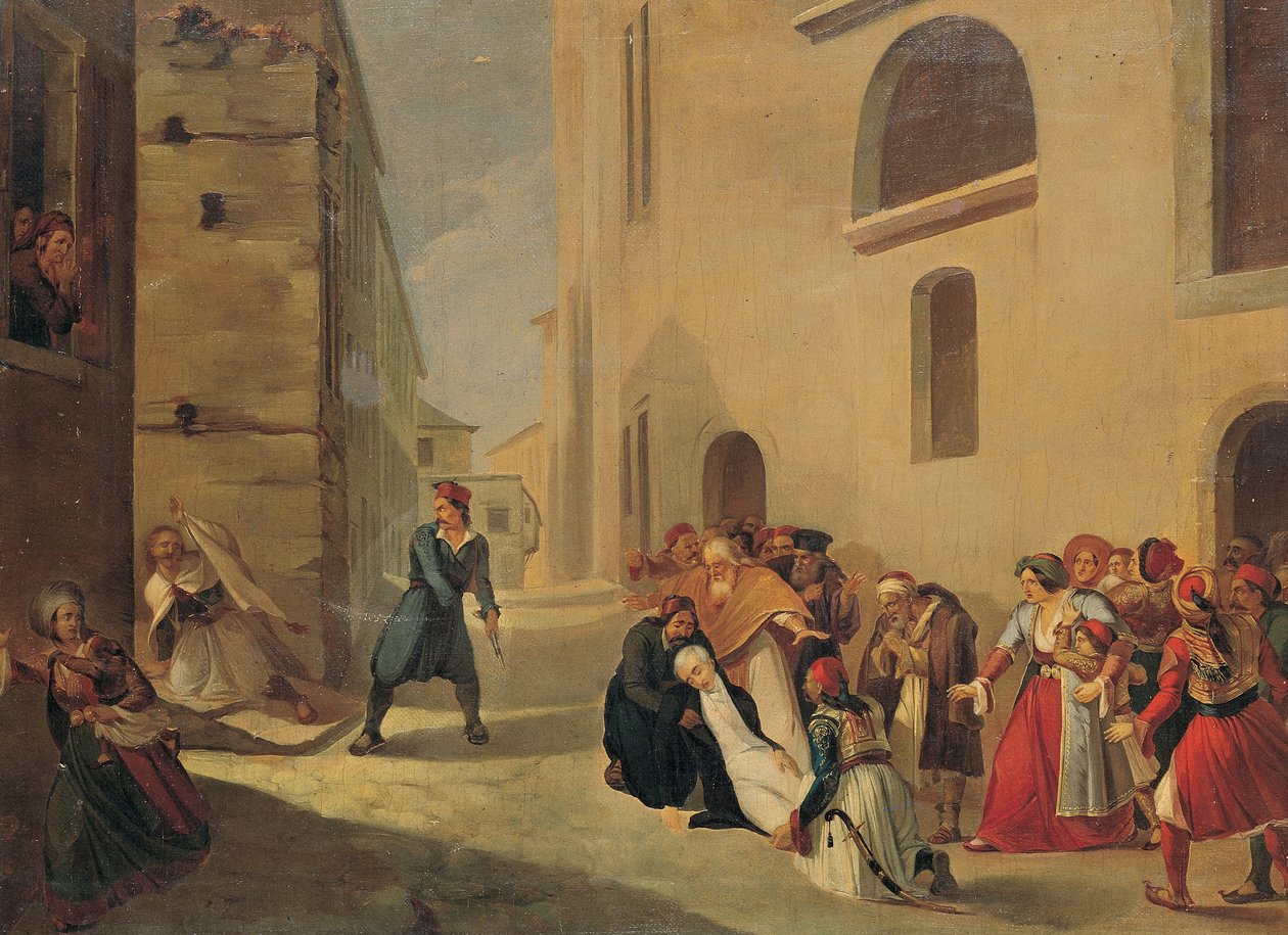 O assassinato de Capodistria de Tsokos Dionysios