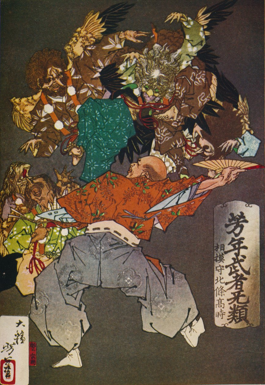 O Tengus, c1880, 1926 de Tsukioka Yoshitoshi