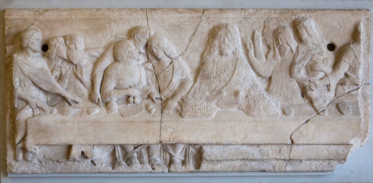 A Última Ceia (mármore) de Tullio Lombardo