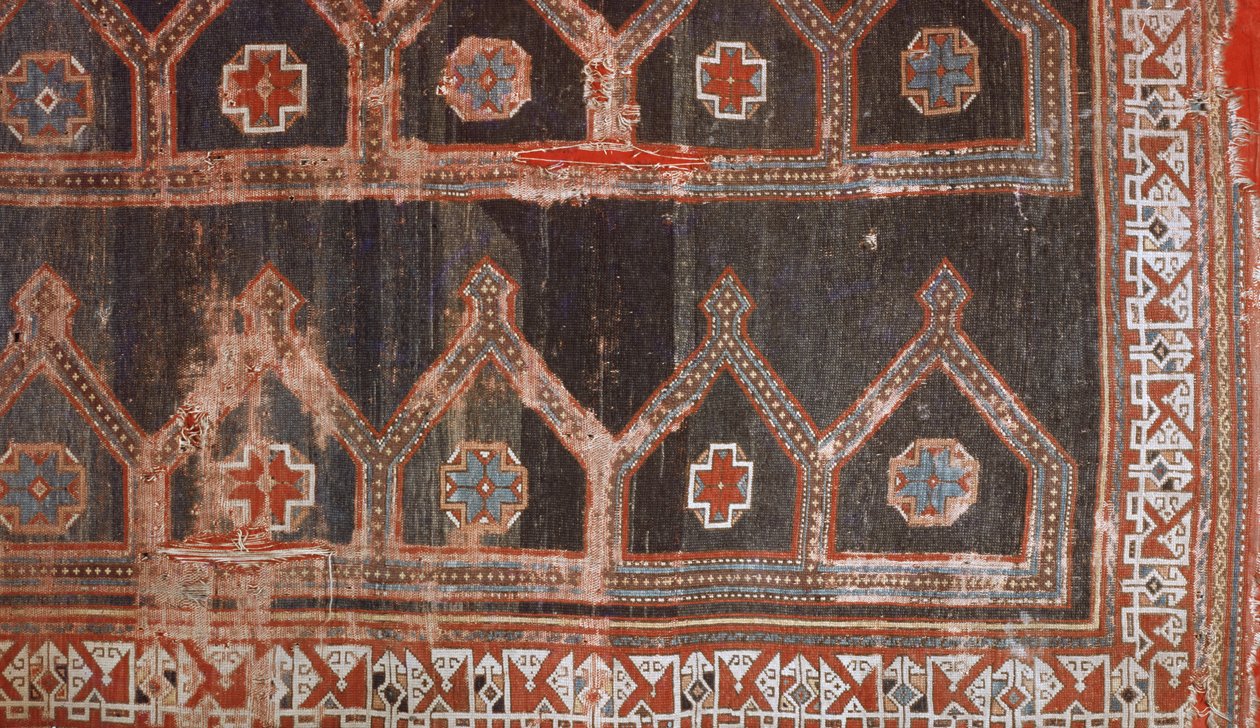 Tapete de oração (têxtil) de Turkish School