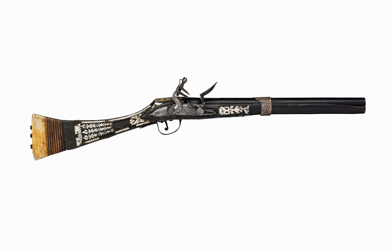 Mosquete Flintlock de Turkish School