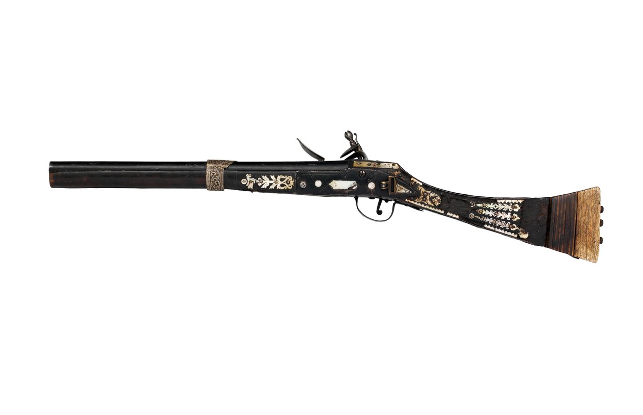 Mosquete Flintlock de Turkish School