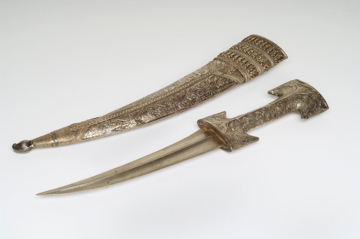 Jambiya Dagger (prata) de Turkish School
