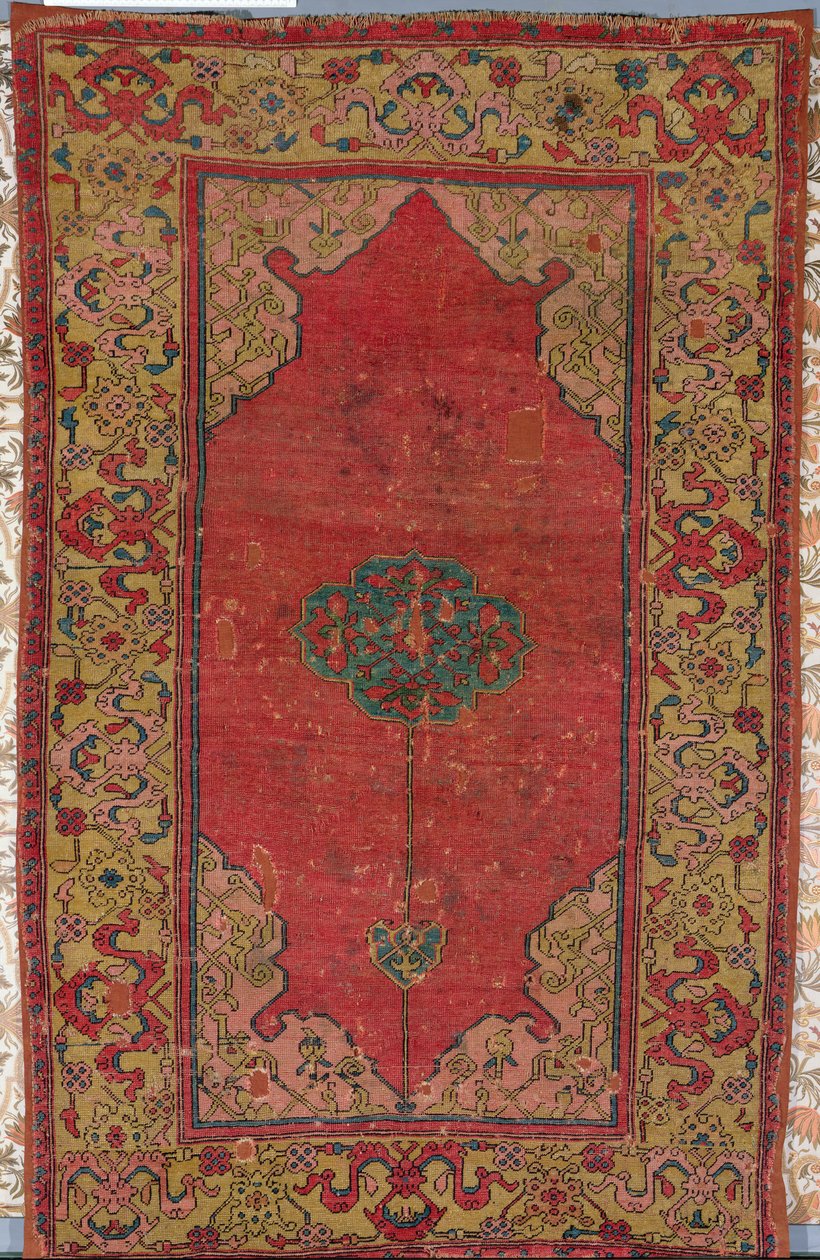 Tapete Oushak (lã) de Turkish School
