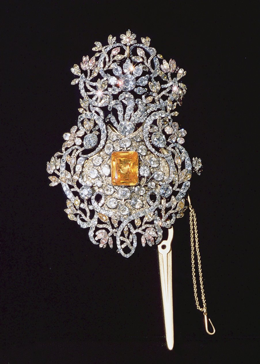 Reshma Turca (conjunto de pedras preciosas, século XVIII) de Turkish School
