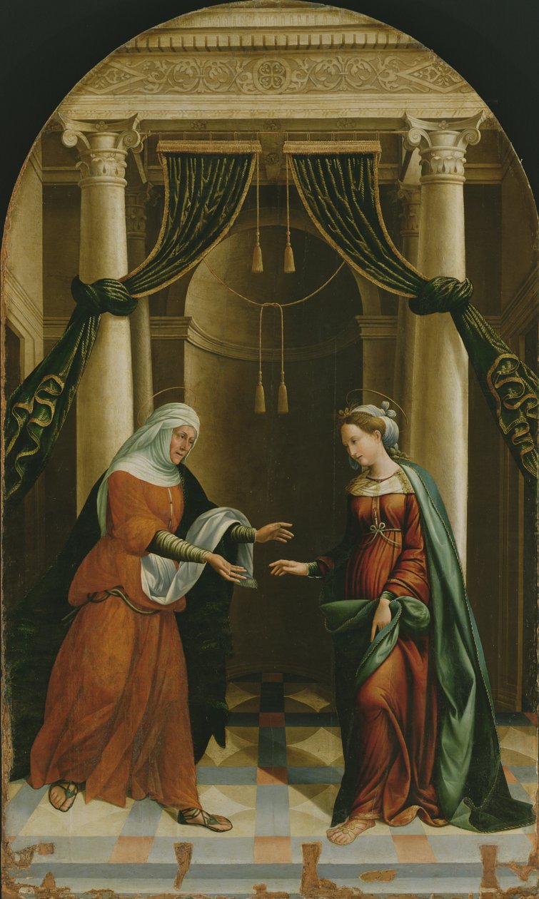 A visitação de Tuscan School