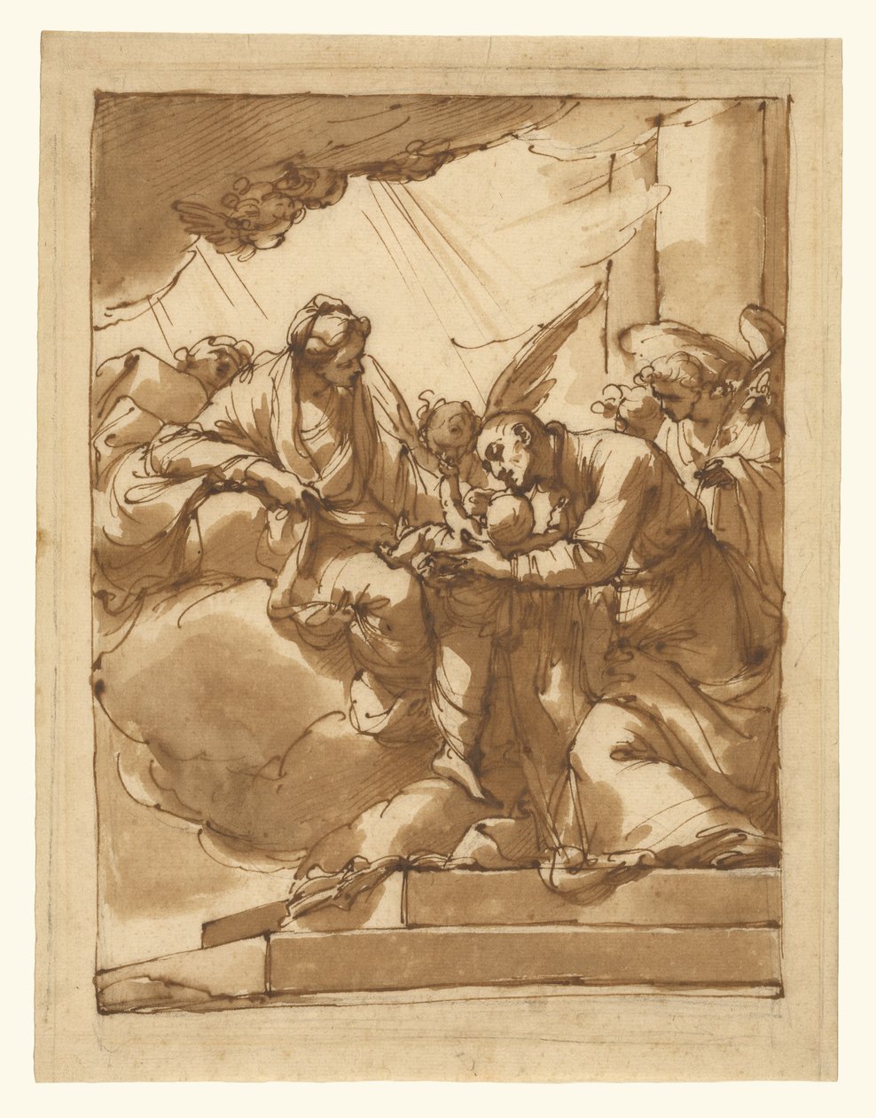 Vision des Heiligen Gaetano Thiene de Ubaldo Gandolfi