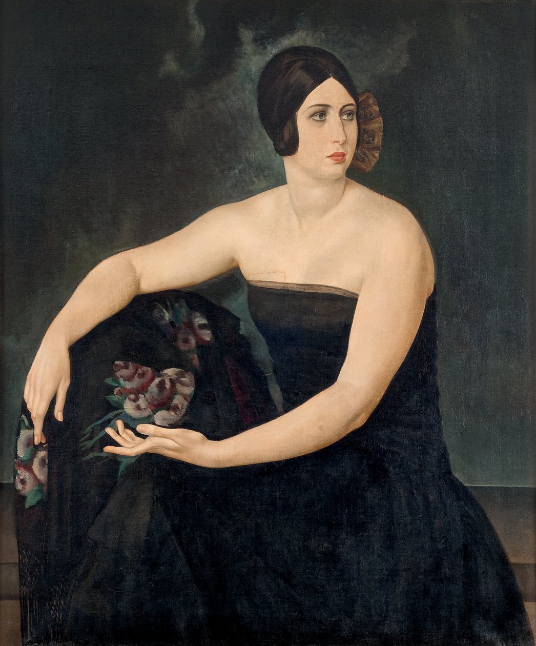 Retrato de uma senhora, 1924. de Ubaldo Oppi