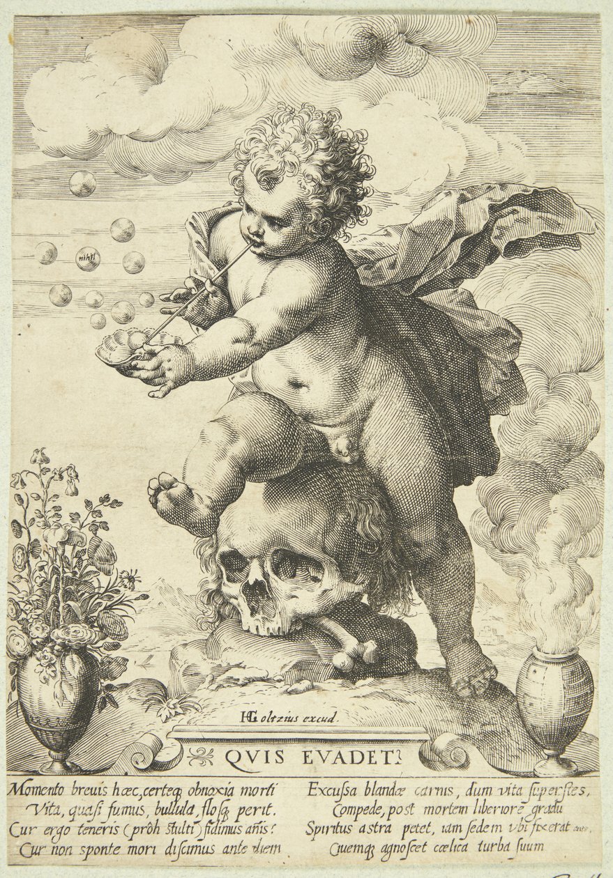 Alegoria da Transiência da Vida ("Quis Evadet?") de Ubekendt