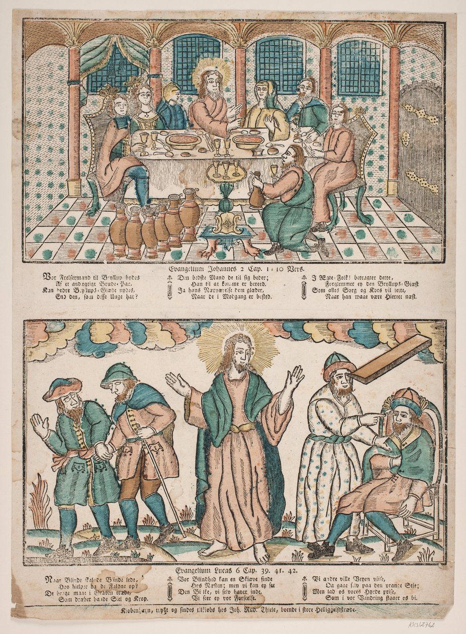 As Bodas de Caná e Cristo de Ubekendt